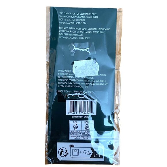 Starbucks Summer 2024 Europe exclusive cold drink enamel key chain NWT - Picture 5 of 10